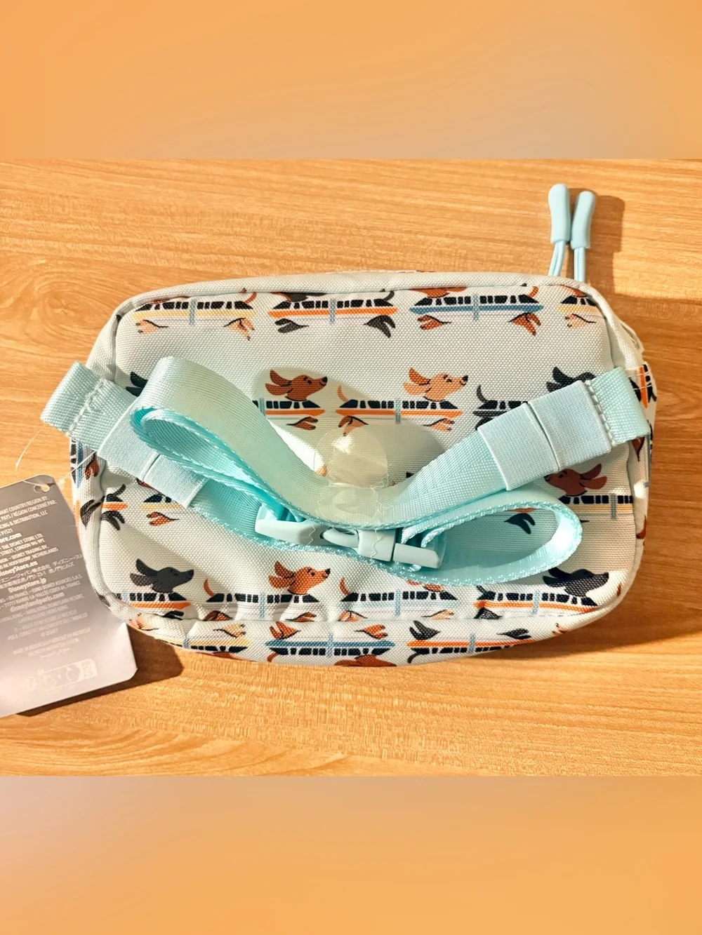 2026 Disney Parks WDW Monorail Wiener Dog Dachshund Hip Belt Bag Brand New NWT